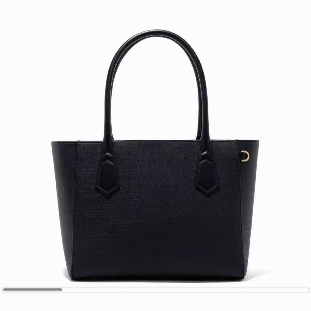 Dagne Dover Classic Signature Tote in Onyx